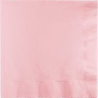 Creative Converting 240-Count Touch of Color Paper Cocktail Napkins, Classic Pink - 419528