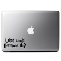What Would Hermione Do? Vinyl Sticker Laptop iPhone Cell Decal