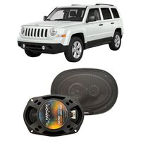 Compatible with Jeep Patriot 2007-2017 Front Door Factory Replacement Harmony HA-R69 Speakers New