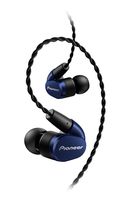 Pioneer Hi-Res in-Ear Ergonomic Tangle Resistant Headphones, Blue SE-CH5T(L)