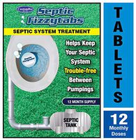 Septic Fizzytabs 12 MONTH SUPPLY