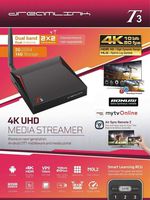 Dreamlink T3 Android Dual Band 5G Gigabit LAN 2GB RAM 16GB ROM 4K + Extra Luminous Remote + Free 3 in 1 Charger