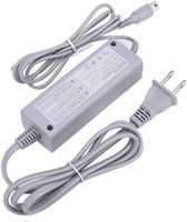 Cotchear AC Power Supply Adapter Gamepads Cable for Nintendo Wii U Console Gamepad 100-240V AC Charger Adapter Cable for Wii U