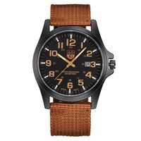 Tronet Quartz Watches for Men on Deals !SOKI Fashion Men's Military Watch Woven Nylon Belt Calendar Quartz Watch