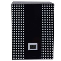 Imported Cedar Wood humidor,Piano Paint,4 Layers of Large Capacity,Electronic Thermometer Cigar Box