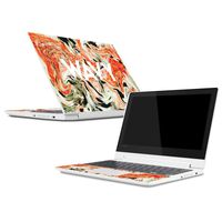 Mightyskins Skin Compatible with Lenovo Chromebook C330 (2018) - Wavy | Protective, Durable, and Unique Vinyl Decal Wrap Cover | Easy to Apply, Remove, and Change Styles | Made in The USA