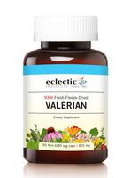Eclectic Valerian Sitchensis Freeze Dried Vegetables with Glass, Blue, 90 Count