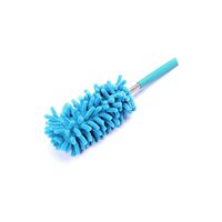 Feather Dusters Extendable Duster Telescopic Microfibre Cleaning Brushes Feather Duster Extending Dust Cleaner Anti Dust Brush for Household,Blue