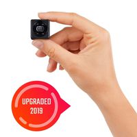 Lilexo Mini Camera - 1080P Small Security Camera - Cop Cam - Mini HD Wireless Nanny Cam with Night Vision & Motion Detection Indoor/Outdoor Portable Covert Camera for Home, Car, Office (2019 Upgrade)