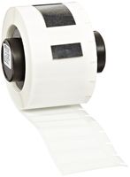Brady PTL-15-437 Self-Extinguishing Tedlar TLS 2200/TLS PC Link Labels , White (750 Labels per Roll, 1 Roll per Package)