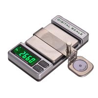 Festnight Digital Turntable Stylus Force Gauge Electronic Balance Scale with LCD Display for Vinyl Record Machine
