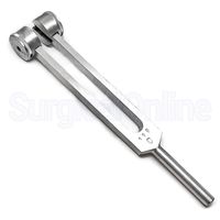 AMT 128 Hz Medical-Grade Tuning Fork Instrument with Fixed Weights, Non-Magnetic Aluminum Alloy (C 128)