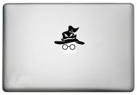 Harry Potter Sorting Hat and Glasses Design Sticker MacBook Pro Air Retina Decal is a Harry Potter Vinyl Decor Decal Theme. Laptop Sizes 11, 12, 13 and 15 inch. Many Colors-Purple