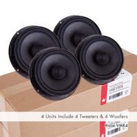 Soumatrix Xtase VMK4 VW Golf MK6/MK7 Golf SportWagen Golf Alltrack Jetta MK6/MK7(11-19) Passat12-19 OE Upgrade Speaker Kit