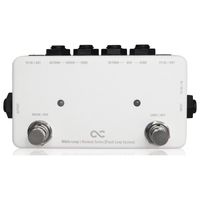 One Control White Loop Flash 2-Channel Switcher Pedal