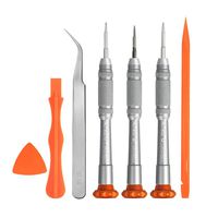 TEKPREM 7 in 1 MacBook Repair Tool Kit with P5 Pentalobe Screwdriver,T5 Torx Screwdriver and Ph000 Small Phillips Screwdriver for Apple MacBook Air and MacBook pro with Retina Display