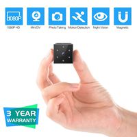 Mini Spy Camera, FayTun 1080P Full HD Hidden Camera, Mini Nanny Camera with Night Vision and Motion Detection for Home/Car/Office/Pet and Outdoor Sports