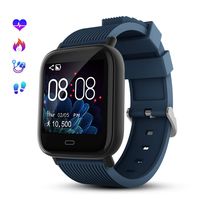 GOKOO Smart Watch for Men Activity Fitness Tracker with Heart Rate Monitor Sleep Monitor Remote Camera Control Step Calorie Counter Waterproof Reminder Pedometer Smartwatch for Men