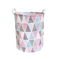 Daoroka Dirty Clothes Basket ,Hot sale Waterproof Canvas Sheets Laundry Clothes Laundry Basket Storage Basket Folding Storage Box new
