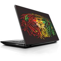 15 15.6 inch Laptop Notebook Skin Vinyl Sticker Cover Decal Fits 13.3" 14" 15.6" 16" HP Lenovo Apple Mac Dell Compaq Asus Acer Rasta Dread Lion Irie