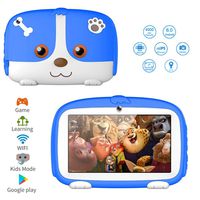 Kids Tablets,7inch HD Touch Screen Kids Tablet for Kids 1G+8G Android Tablet Quad Core Kids Tablets with WiFi, Parental Control， 40+ Learning,Training Games APPs, Protect Kids Eyes