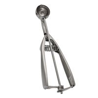 Solula 18/8 Stainless Steel Small Ice Cream Scoop Disher Melon Baller 0.6 Tablespoon