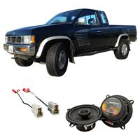 Compatible with Nissan Hardbody Pickup 1986-1993 Front Door Factory Replacement HA-R5 Speakers New