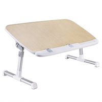 Laptop Lap Desk, Foldable Laptop Table Stand, Height Adjustable Laptop Desk for Bed and Sofa, Portable Lap Desk, Bed Tray Table, Office Standing Desk Riser, Computer Desk, Drafting Table