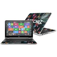 MightySkins Skin Compatible With HP Pavilion x360 15.6" (2016) - Just Chill | Protective, Durable, and Unique Vinyl Decal wrap cover | Easy To Apply, Remove, and Change Styles | Made in the USA