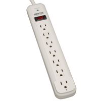 Tripp Lite 7 Outlet Surge Protector Power Strip, 6ft Cord, $20K Insurance (Striker)