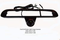 3rd Brake Light Cargo Camera for 1999-2016 Ford F250 & 2011-2016 F350 Trucks with After Market Video Display (Won't Work with Factory Radio)
