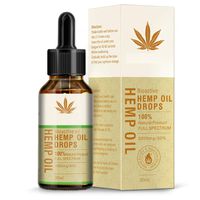 Pretty Comy Hemp Seed Oil Essential Oil Soothes Pressure Pain Improve Sleeping Scraping Foot Bath Massage Oil