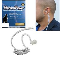 Twist On Replacement Acoustic Tube for 2-Way Radio Headsets by MaximalPower