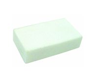 PRANG Vinyl White Block Erasers, Medium, Box of 24 Erasers, White (39700)