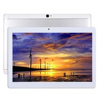 Android 8.1 Tablet 10 inch with Sim Card Slots 4GB RAM 64GB ROM Octa Core 3G Unlocked GSM Phone Tablet PC Compatible with Bluetooth WiFi GPS (Metal Silver)