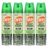 OFF! Deep Woods Dry Insect Repellent VIII 4 oz (4 Pack)