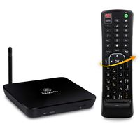 BuzzTV XPL3000 Black with Wireless Remote Bundle - Android 7.1.2 IPTV Set-Top Box with ARQ-100 Wireless Air Mouse Keyboard Remote - 4K Ultra HD - 2GB RAM 8GB Storage
