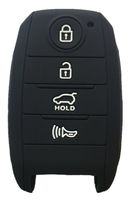 KWH Silicone Key Fob Cover Case Protector Smart Remote Control Shell Keyless Entry Case Holder Cover For KIA K3 K5 Cerato Forte Sorento Rio Rio5 Optima 95440-D4000 81999-D4060 SY5JFFGE04