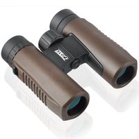 Gosky 10X26 Compact Folding Binoculars - Long Range High Definition Telescopes Wide Angle Vision Bak4 Clear Image for Hunting Birding Hiking and Outdoor Viewing