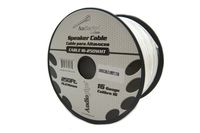 16 Gauge 250' Feet White Speaker Wire Stranded Copper Clad Home Audio Sound