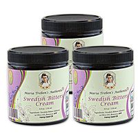 Maria Treben's Authentic Swedish Bitters Cream (3 x 4oz / 118ml)
