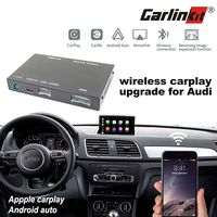 Carlinkit Wireless Carplay Module Receiver Box for Audi A3 A4 S4 A5 A6 A7 Q5 (09-18) carplay retrofit,Support Wireless mirroring,Reverse Track,Android auto