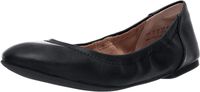 Amazon Essentials Women's Ballet Flat, Black, 5 B US