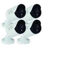 Night Owl Security CAM-4PK-HDA10W-BU HD Wired Security Bullet Cameras, 1080p(White)-Pack of 4