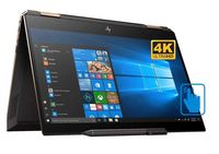 HP Spectre x360-13t Home and Business Laptop (Intel i7-8565U 4-Core, 16GB RAM, 2TB PCIe SSD, 13.3" Touch 4K UHD (3840x2160), Intel UHD 620, Active Pen, Fingerprint, WiFi, Bluetooth, Win 10 Home)