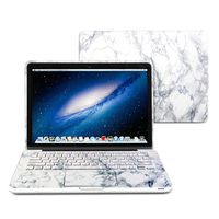 GMYLE(R) 2 in 1 - White Marble Pattern Frosted Matte Hard Case for Macbook Pro 13.3" inch (Model: A1278) - With Marble Keyboard Sticker (not fit for 13 Macbook Pro with Retina display)