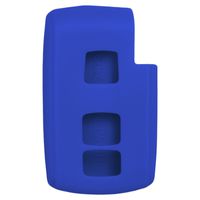 Keyless2Go New Silicone Cover Protective Case for Smart Prox Key with FCC M0ZB31EG - Blue