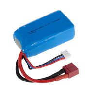 Goolsky 7.4V 1500mAh LiPo Rechargeable Battery for WLtoys A959-B A979-B RC Buggy Car