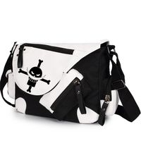 Siawasey One Piece Anime Cosplay Handbag Backpack Messenger Bag Shoulder Bag