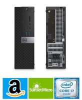 Dell Optiplex 7050 | i7-6700 Quad Core | 8GB DDR4 | 500GB HDD | Win 10 Pro | Small Form Factor (Certified Refurbished)